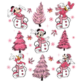 Christmas DTF transfer design