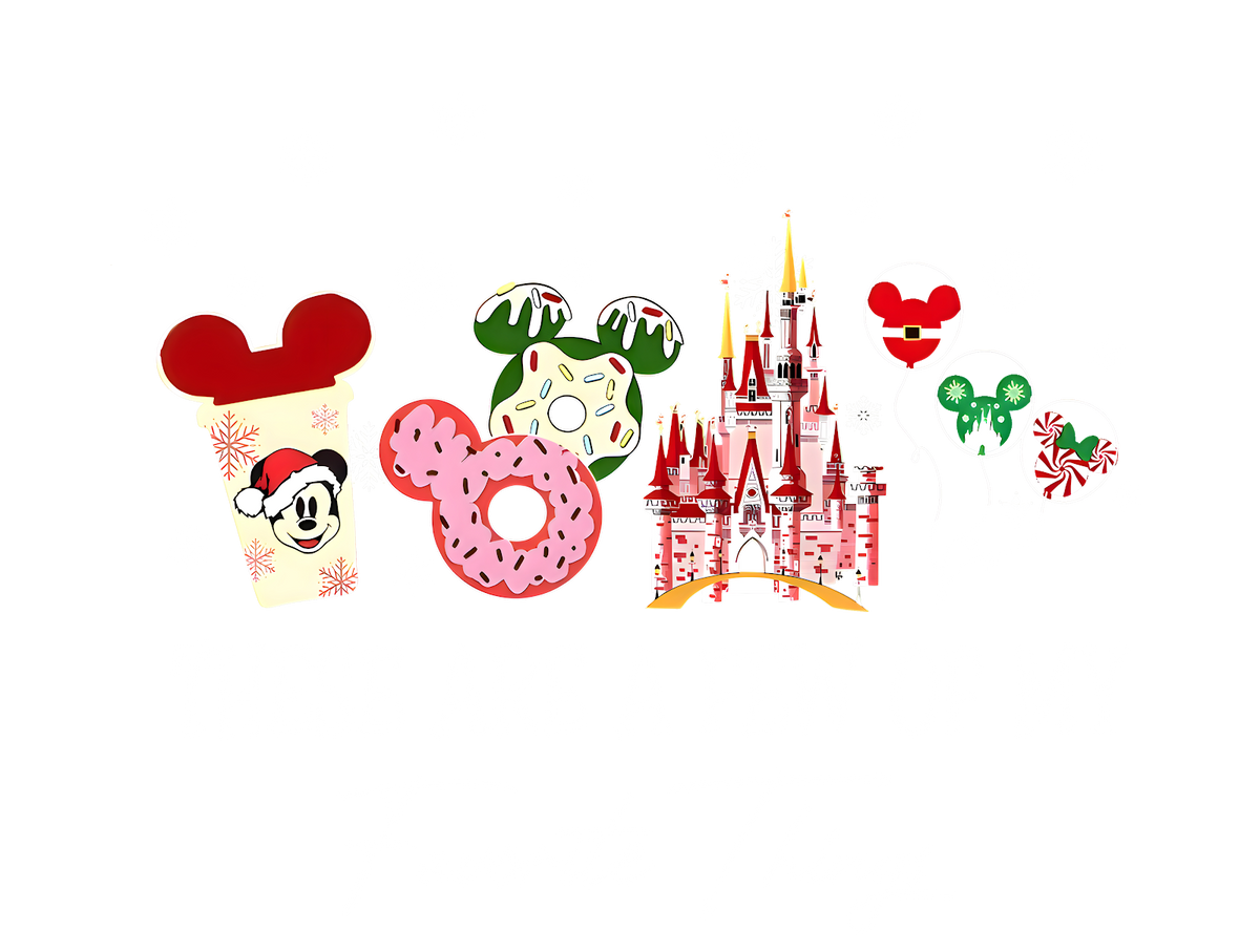 Christmas DTF transfer design