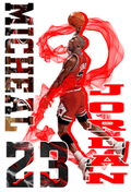 Basketball DTF transfer design