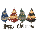 Christmas DTF transfer design