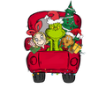 Grinch Christmas DTF transfer design