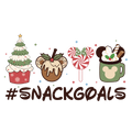 Christmas DTF transfer design