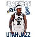 Basketball DTF transfer design
