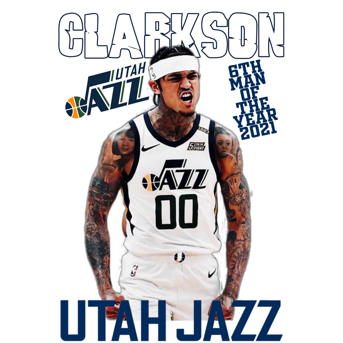 Basketball DTF transfer design