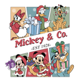 Christmas DTF transfer design