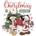 Christmas DTF transfer design