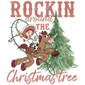 Christmas DTF transfer design