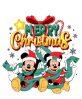 Christmas DTF transfer design