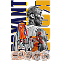 Basketball DTF transfer design