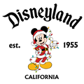 Christmas DTF transfer design