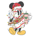 Christmas DTF transfer design