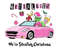 Grinch Christmas DTF transfer design