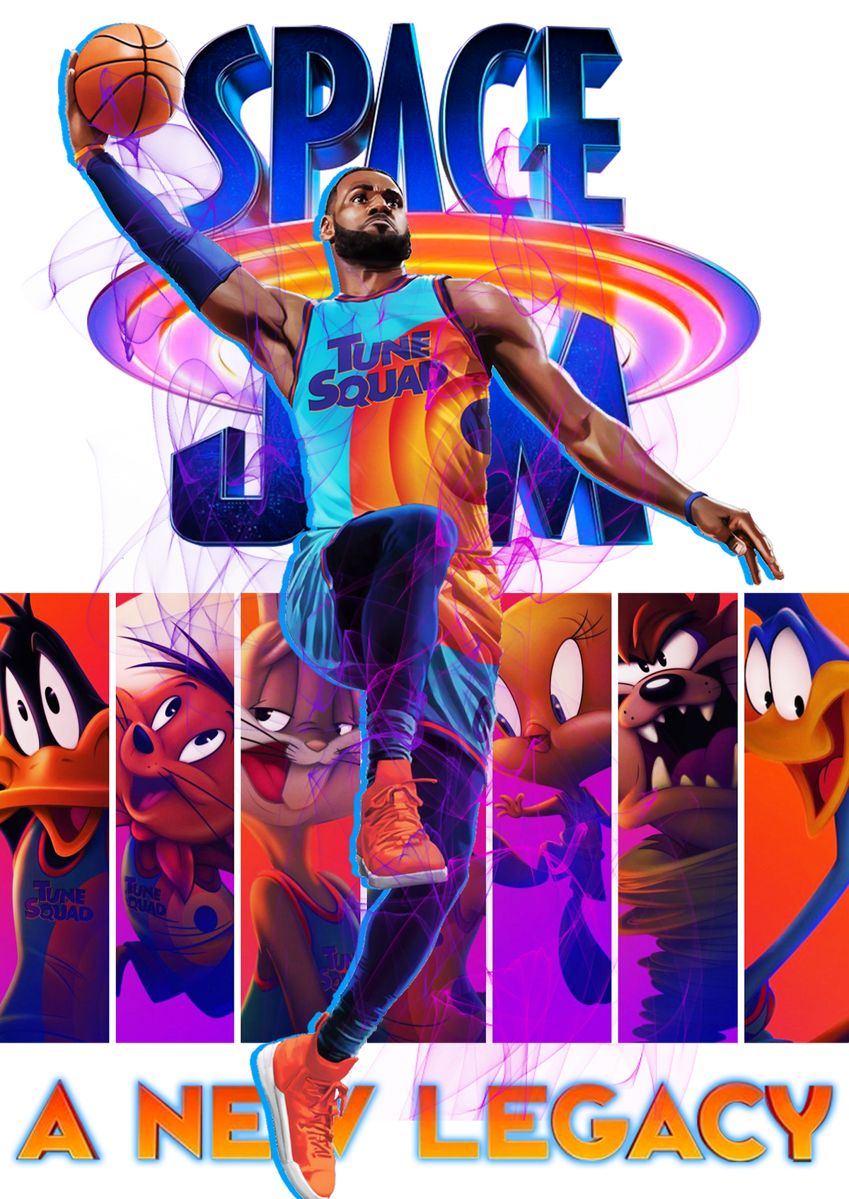 Basketball DTF transfer design