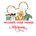 Christmas DTF transfer design