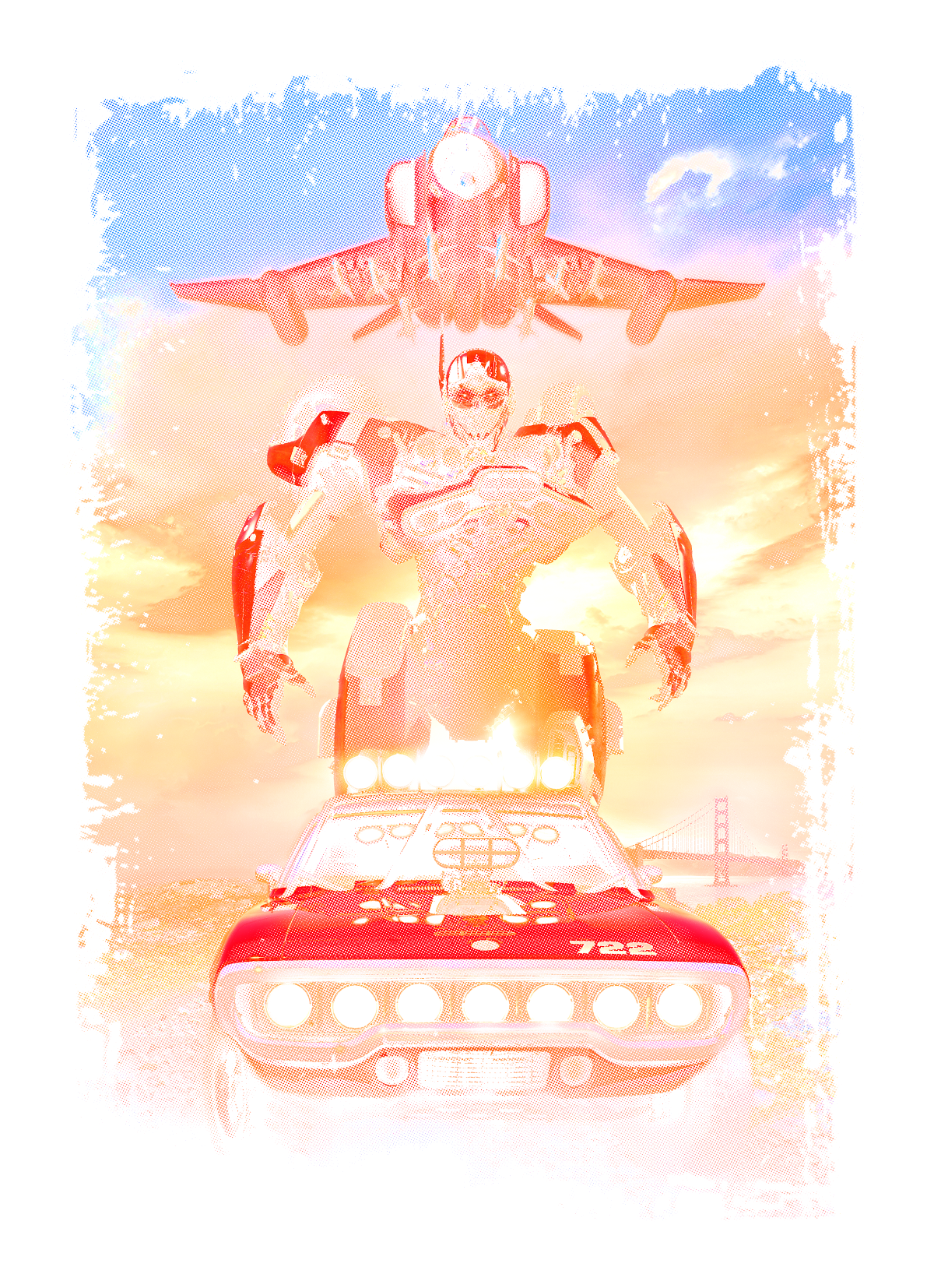 DTF transfer design