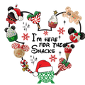 Christmas DTF transfer design