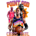 Basketball DTF transfer design