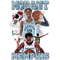 Basketball DTF transfer design