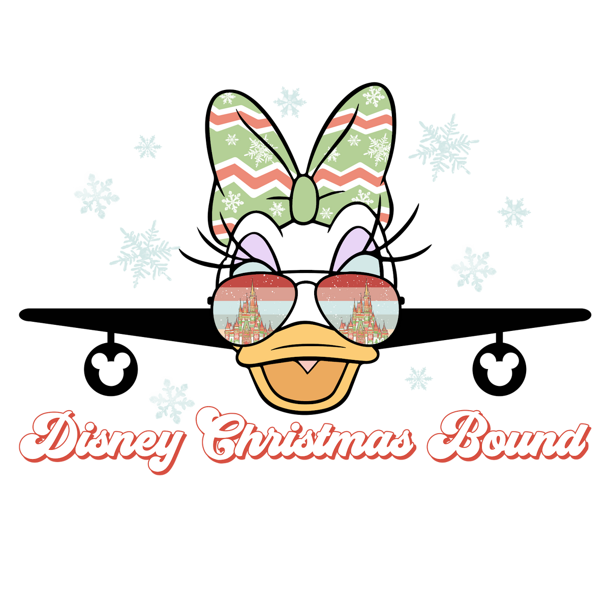 Christmas DTF transfer design