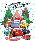 Christmas DTF transfer design