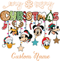 Christmas DTF transfer design