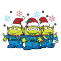 Christmas DTF transfer design