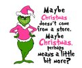 Grinch Christmas DTF transfer design