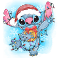Christmas DTF transfer design