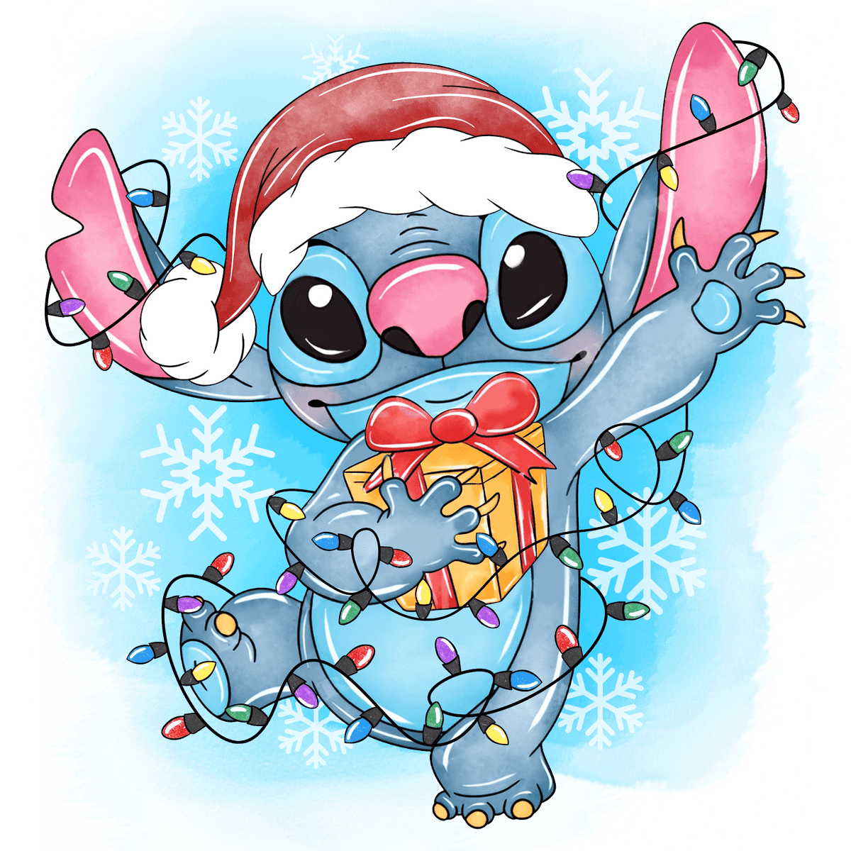 Christmas DTF transfer design