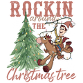 Christmas DTF transfer design
