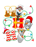 Christmas DTF transfer design