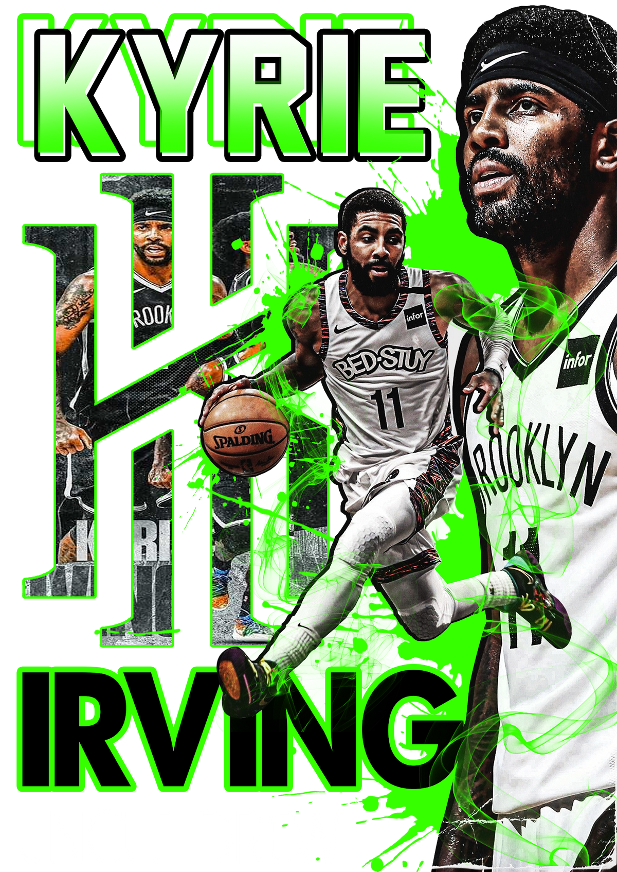 Basketball DTF transfer design