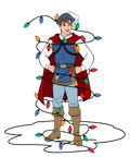 Christmas DTF transfer design