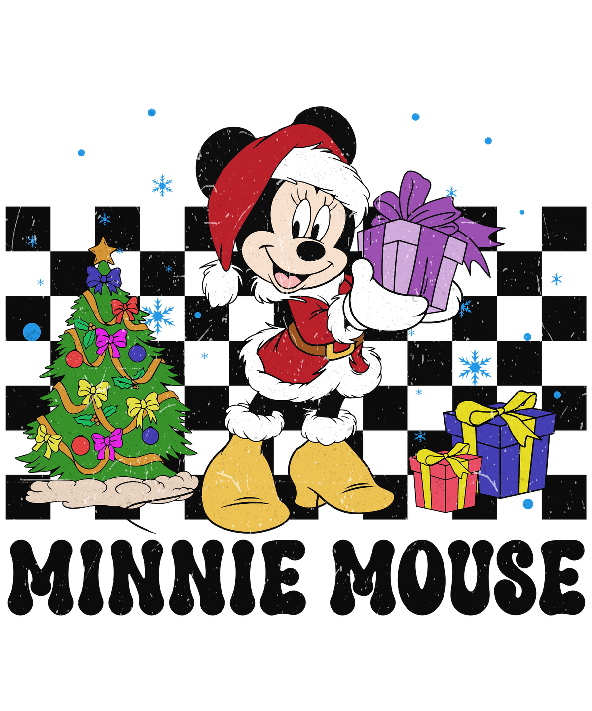 Christmas DTF transfer design