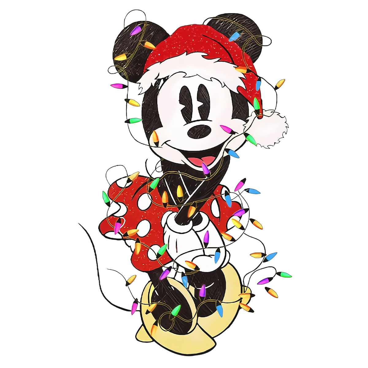 Christmas DTF transfer design