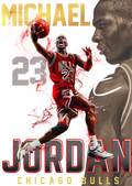 Basketball DTF transfer design