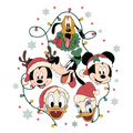 Christmas DTF transfer design
