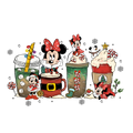 Christmas DTF transfer design