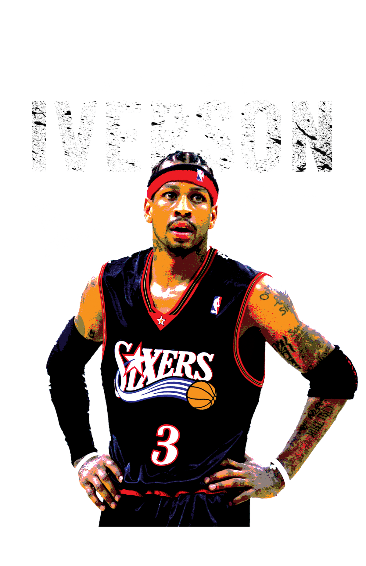 Basketball DTF transfer design