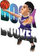 Basketball DTF transfer design
