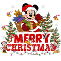 Christmas DTF transfer design