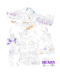 Halftone DTF transfer design