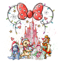 Christmas DTF transfer design