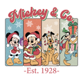 Christmas DTF transfer design