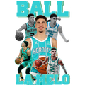 Basketball DTF transfer design