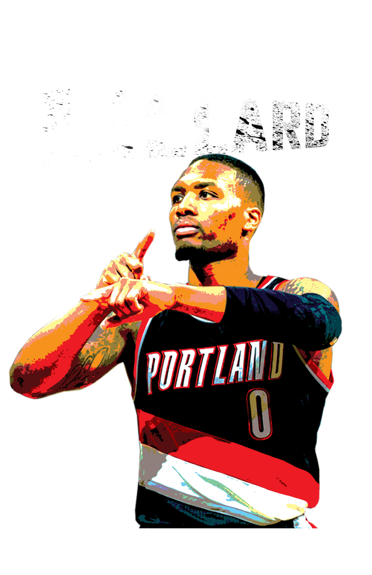 Basketball DTF transfer design