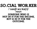 Social Worker DTF transfer design