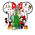 Christmas DTF transfer design