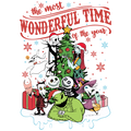 Christmas DTF transfer design