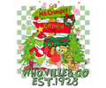 Grinch Christmas DTF transfer design